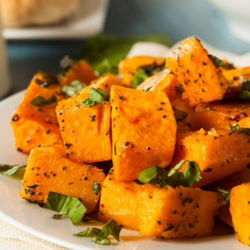 Butternut Squash on a Plate