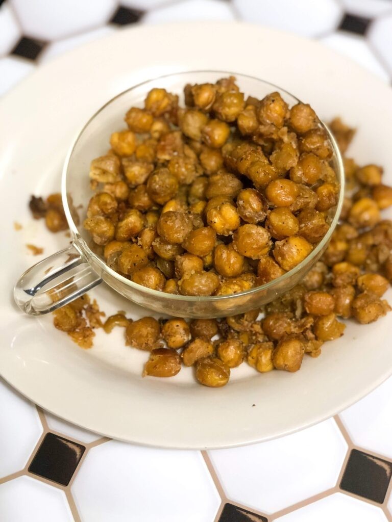 Parmesan Roasted Chickpeas