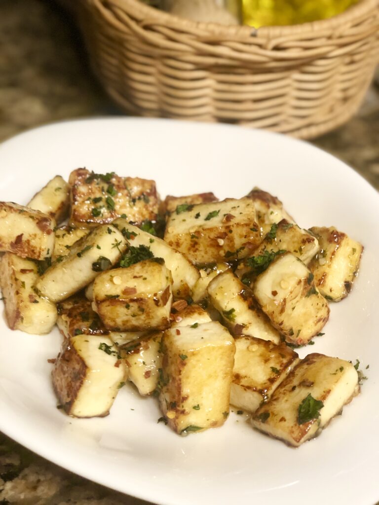 Spicy Honey Garlic Tofu