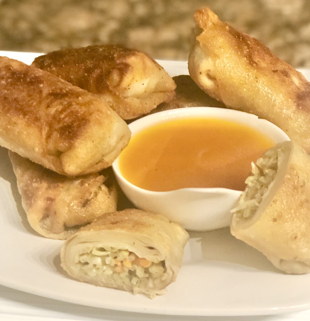 https://blackgirlseat.com/wp-content/uploads/2020/09/Completed-Egg-Roll-and-Duck-Sauce-1-990x1024.jpg