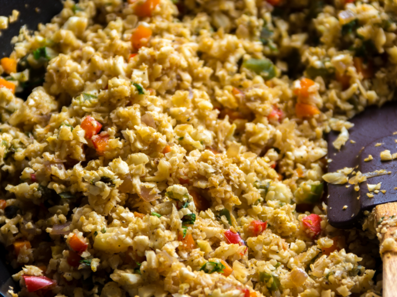 How To Turn Cauliflower Rice Into An Awesome Side