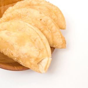 A plate of empanadas 