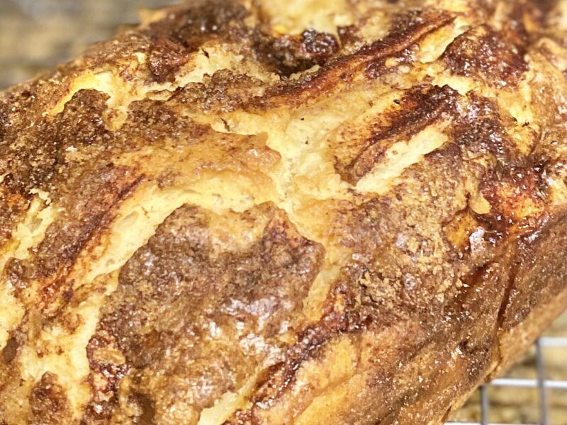 Cinnamon Pecan Swirl Loaf