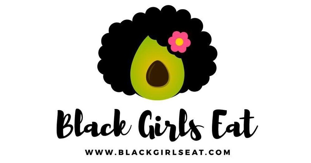 Black Girls Eat Logo - Avocado with Afro