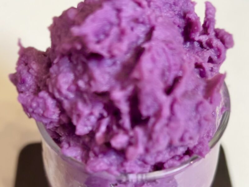 Mashed Purple Sweet Potatoes Make The Perfect Colorful Side - Black ...