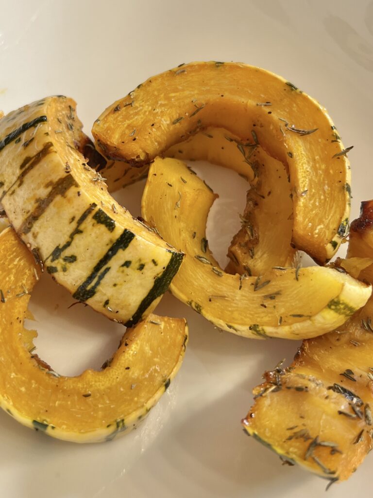 Roasted Delicata Squash