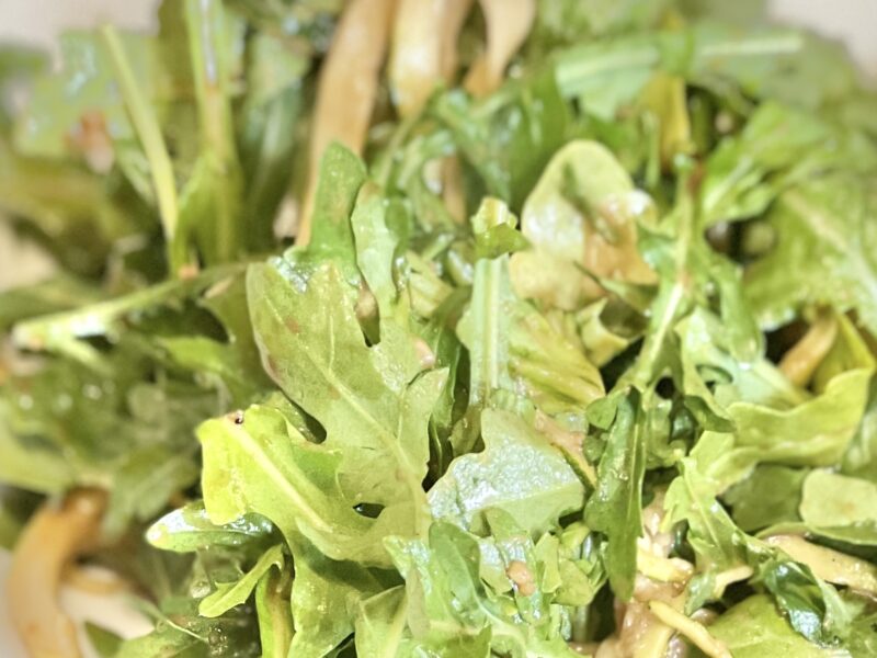 Arugula Zucchini Salad