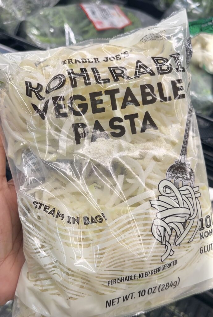 Kohlrabi Vegetable Pasta Found at Trader Joe's