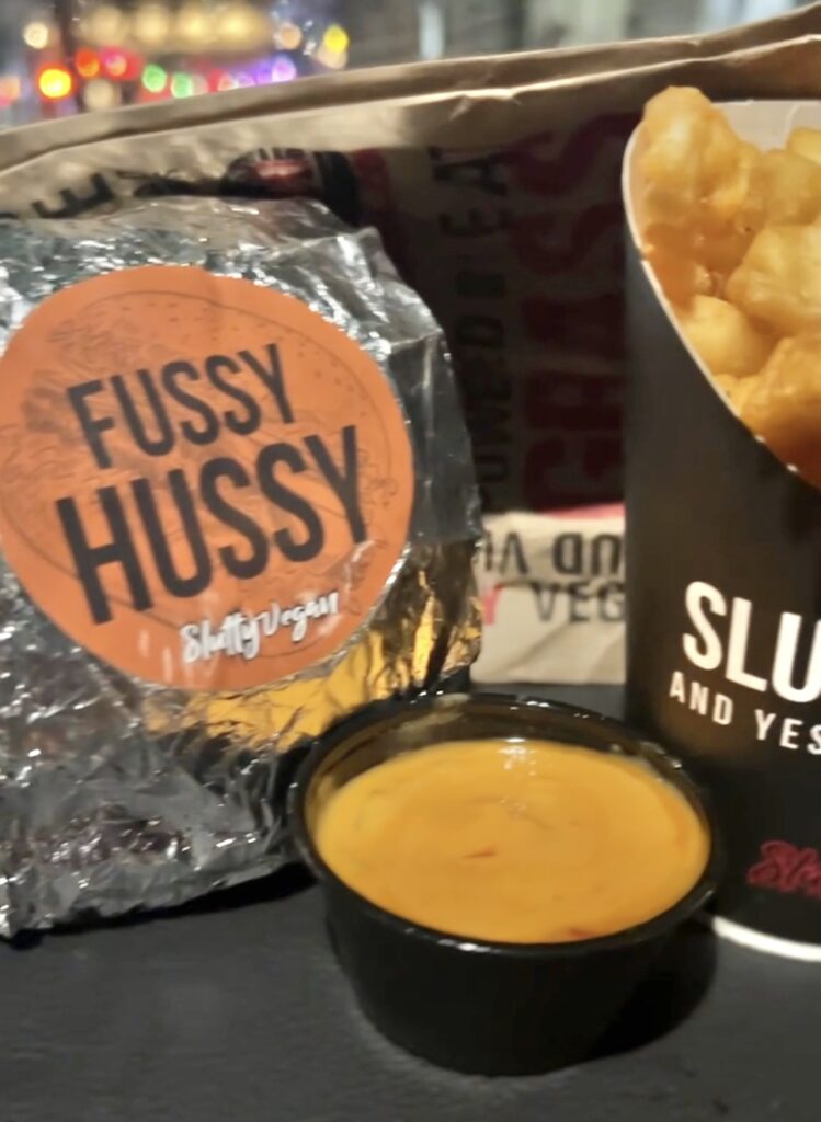 Plant-based fast food from The Slutty Vegan