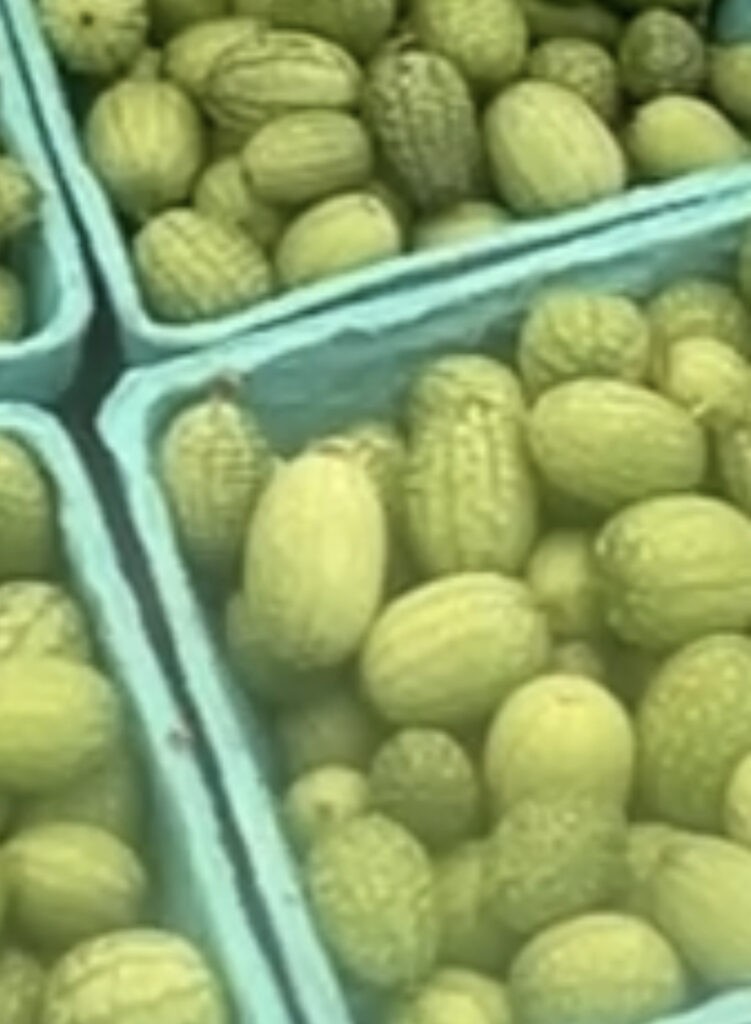 Cucamelons at the Farmers Market