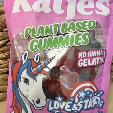 Bag of Katjes Gummies, a Vegan Halloween Candy