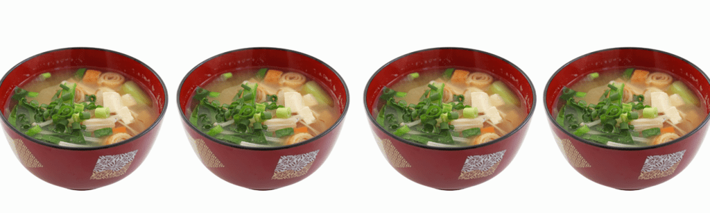 Bowls of Miso Soup