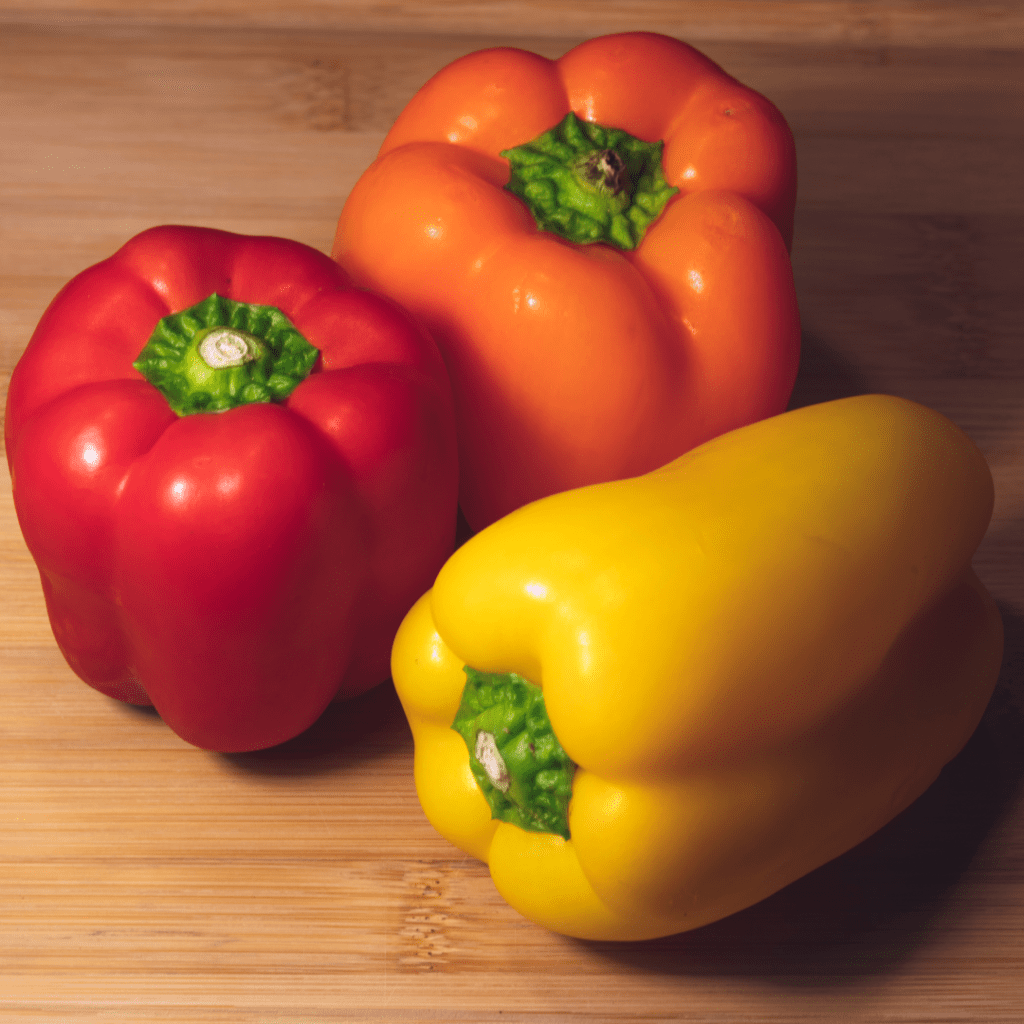 Red Yellow and Orange Peppers