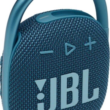 This last minute gift is a clip on bluetooth speaker from JBL
