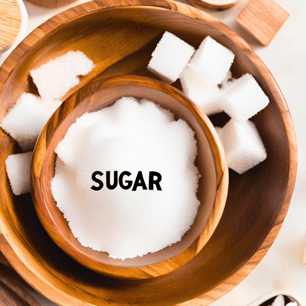 Sugary foods are high on the glycemic index