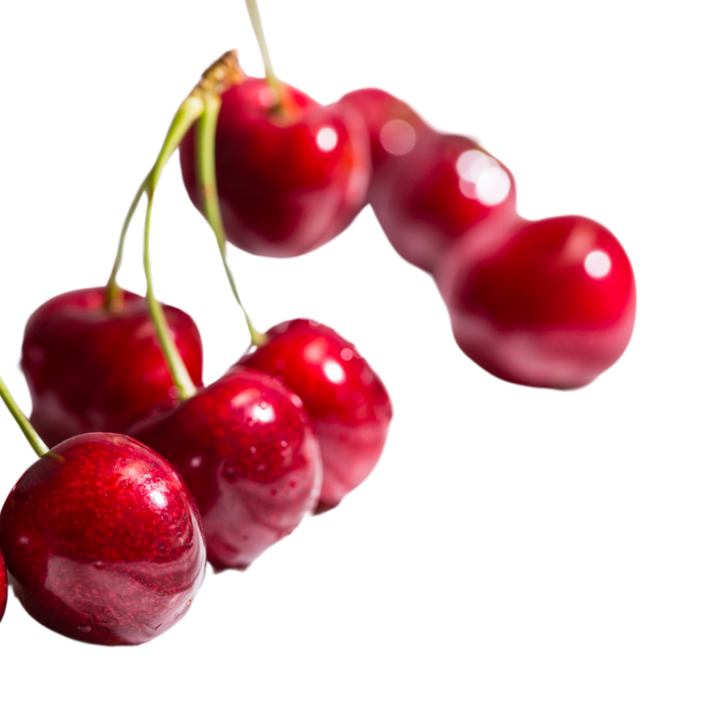 Cherries for a vegan milkshake