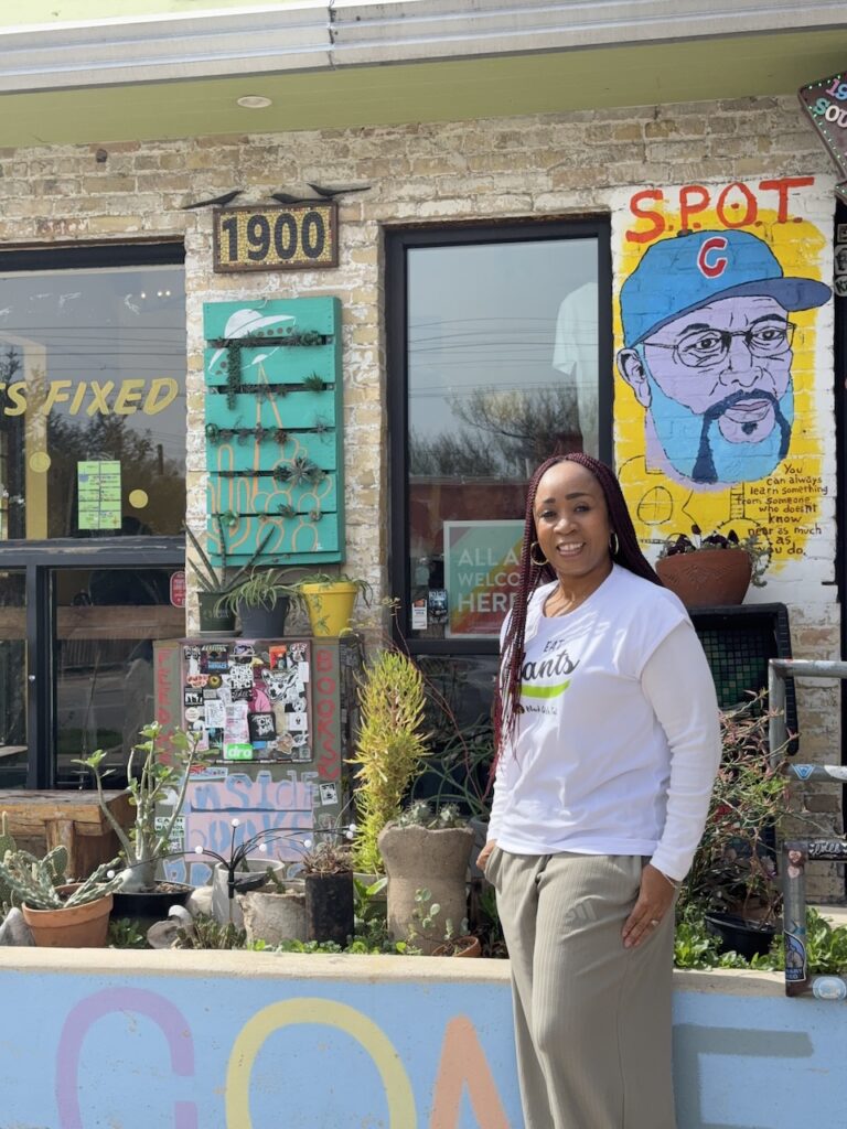 Solo dining experience at Bouldin Cafe in Austin